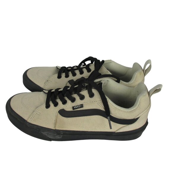 Vans Filmore Sneakers skate trainers shoes canvas taupe / black Men's Size 9 $77 - Picture 3 of 8